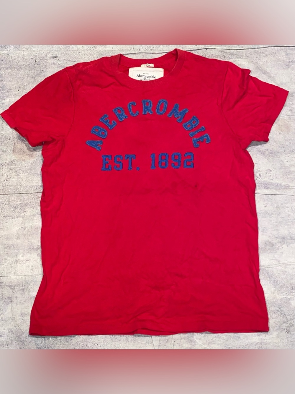 Vintage 1990s Y2K 2000s Abercrombie Fitch Muscle Short Sleeve Tee Tshrit Logo XL